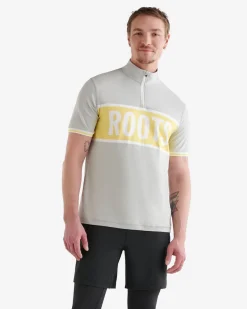 Renew Short Sleeve Half Zip Stein