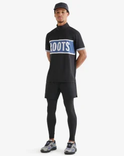 Renew Short Sleeve Half Zip Stein