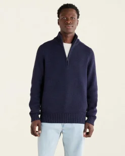 Robson Relaxed Half Zip Stein Sweater