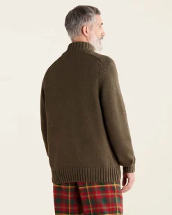 Robson Relaxed Half Zip Stein Sweater