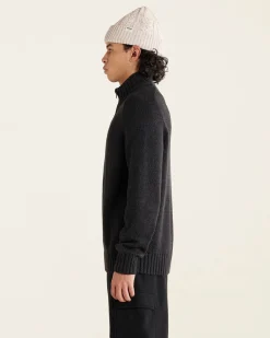 Robson Relaxed Half Zip Stein Sweater
