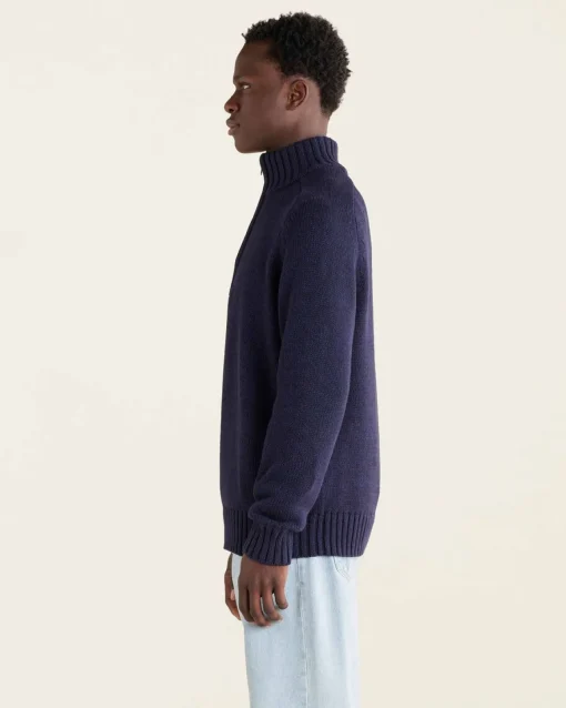 Robson Relaxed Half Zip Stein Sweater