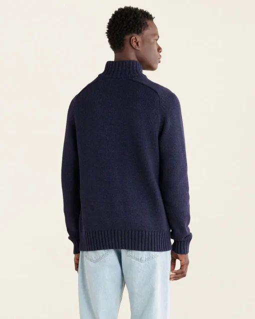 Robson Relaxed Half Zip Stein Sweater