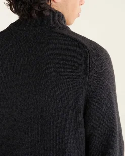 Robson Relaxed Half Zip Stein Sweater