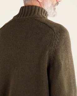 Robson Relaxed Half Zip Stein Sweater