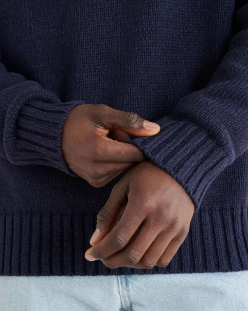 Robson Relaxed Half Zip Stein Sweater