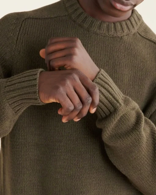 Robson Relaxed Saddle Crew Sweater