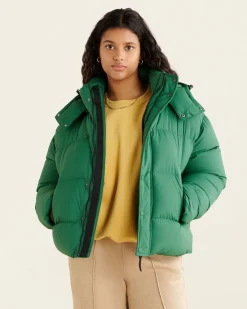 Roots Down Short Puffer Jacket