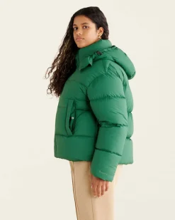 Roots Down Short Puffer Jacket