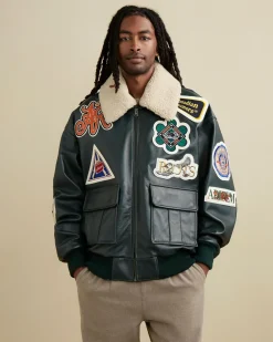 Roots X Adidem Asterisks Bomber Jacket