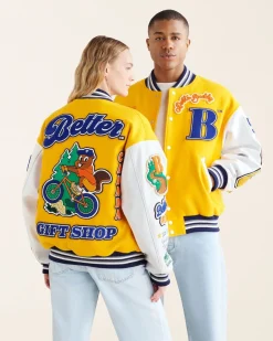 Roots X Better Gift Shop Buddy Varsity Jacket Gender Free