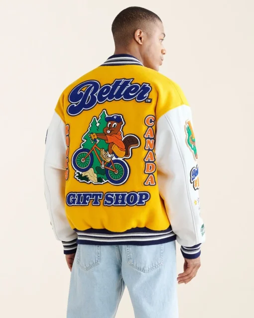 Roots X Better Gift Shop Buddy Varsity Jacket Gender Free