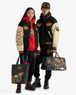 Roots X Clot Lunar New Year Dragon Varsity Jacket