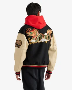 Roots X Clot Lunar New Year Dragon Varsity Jacket