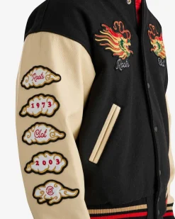 Roots X Clot Lunar New Year Dragon Varsity Jacket