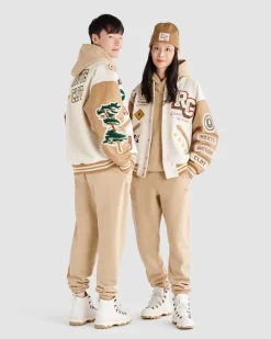 Roots X Clot Varsity Jacket