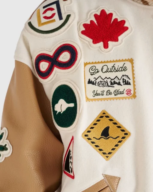 Roots X Clot Varsity Jacket