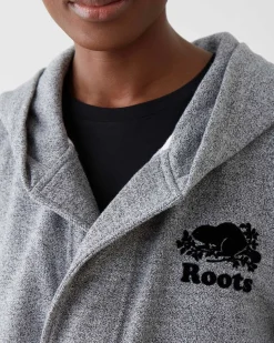 Salt And Pepper Hooded Robe Gender Free