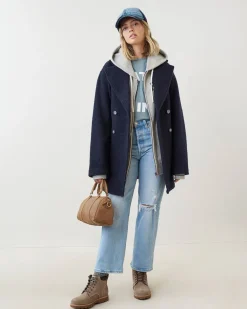 Seymour Boxy Peacoat