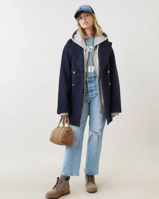 Seymour Boxy Peacoat