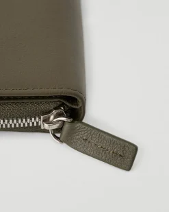 Small Zip Around Clutch Cloud