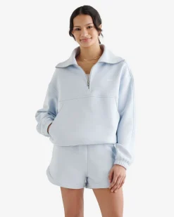 Summer Cloud Half Zip