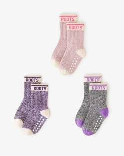 Toddler Cabin Ankle Sock 3 Pack
