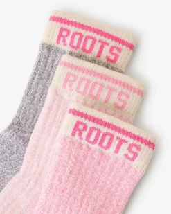 Toddler Cabin Ankle Sock 3 Pack