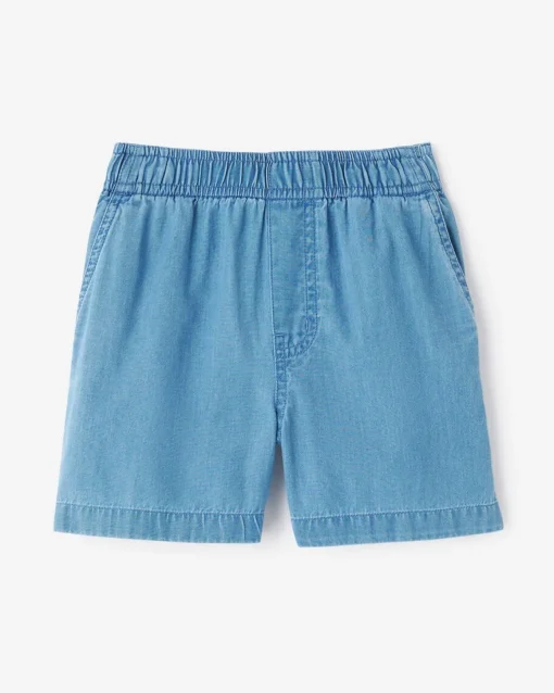 Toddler Chambray Camp Short