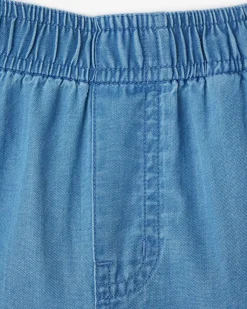 Toddler Chambray Camp Short