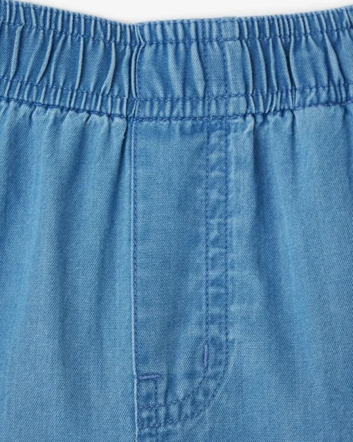 Toddler Chambray Camp Short