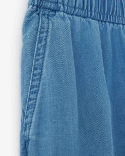 Toddler Chambray Camp Short
