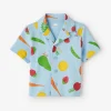 Toddler Garden Print Camp Shirt