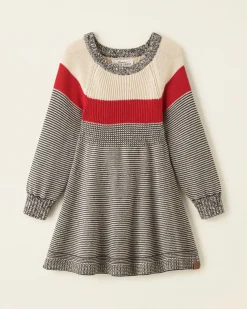 Toddler Girls Cabin Knit Stripe Dress