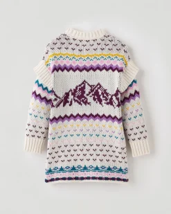 Toddler Girls Fair Isle Sweater Dress