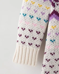Toddler Girls Fair Isle Sweater Dress