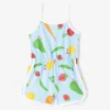 Toddler Girls Garden Print Romper