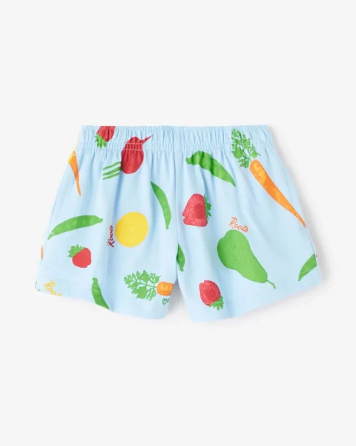 Toddler Girls Garden Print Short