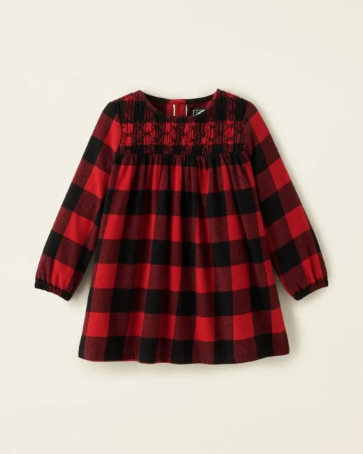 Toddler Girls Park Plaid Dress