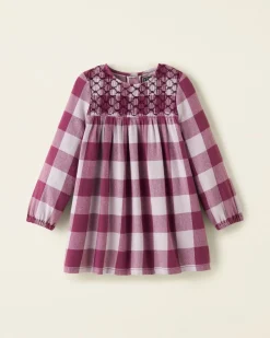 Toddler Girls Park Plaid Dress