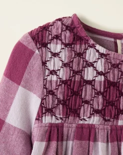 Toddler Girls Park Plaid Dress