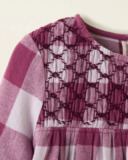 Toddler Girls Park Plaid Dress