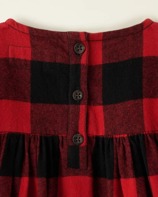 Toddler Girls Park Plaid Dress