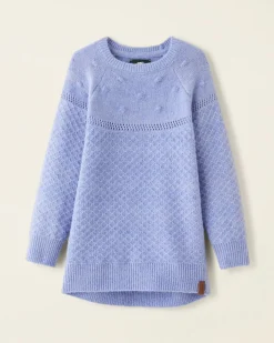 Toddler Girls Pom Pom Sweater Dress