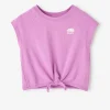 Toddler Girls Raglan Tie T-Shirt