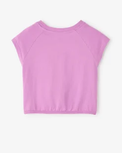 Toddler Girls Raglan Tie T-Shirt
