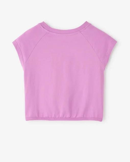Toddler Girls Raglan Tie T-Shirt