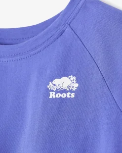 Toddler Girls Raglan Tie T-Shirt