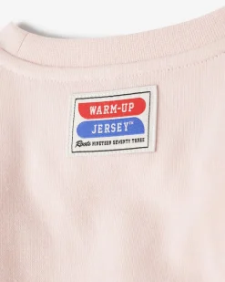Toddler Girls Warm-Up Bubble Crew Sweatshirt