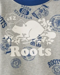 Toddler Grey Athletics Club Pj Set